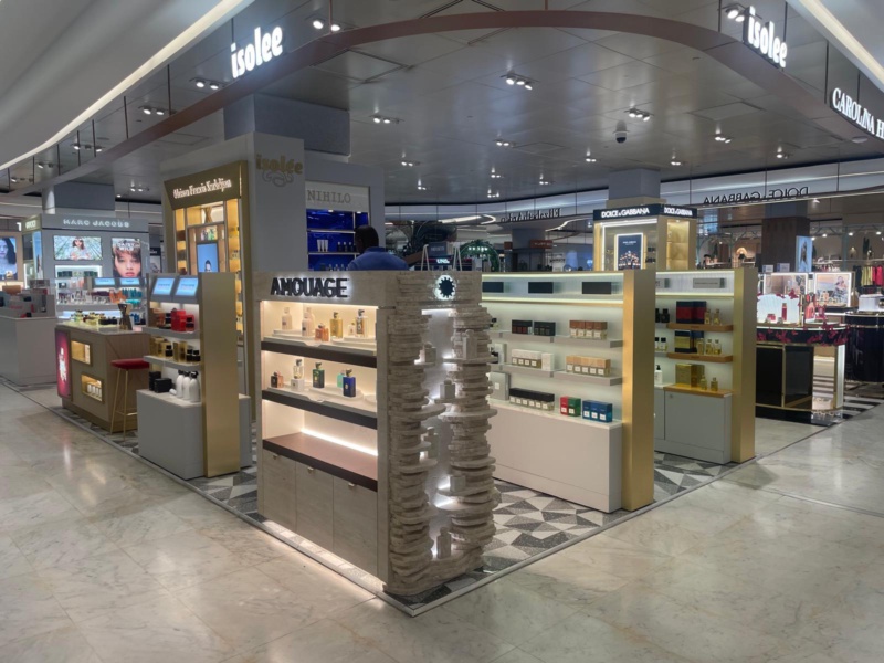 Góndola Comercial para marcas de Lujo